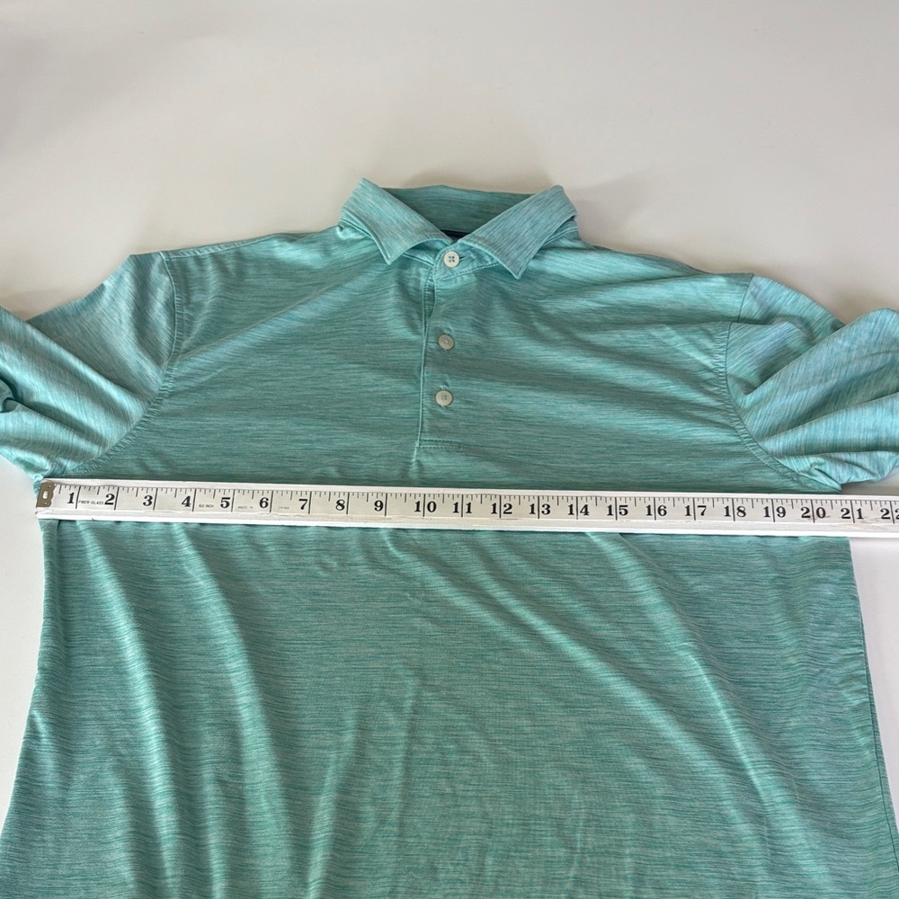 Johnnie-O Featherweight Performance Polo Huronn in Iguana Wrinkle Resist Size M - Picture 7 of 8